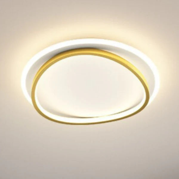 Moderne LED-Deckenleuchte im futuristischen Design
