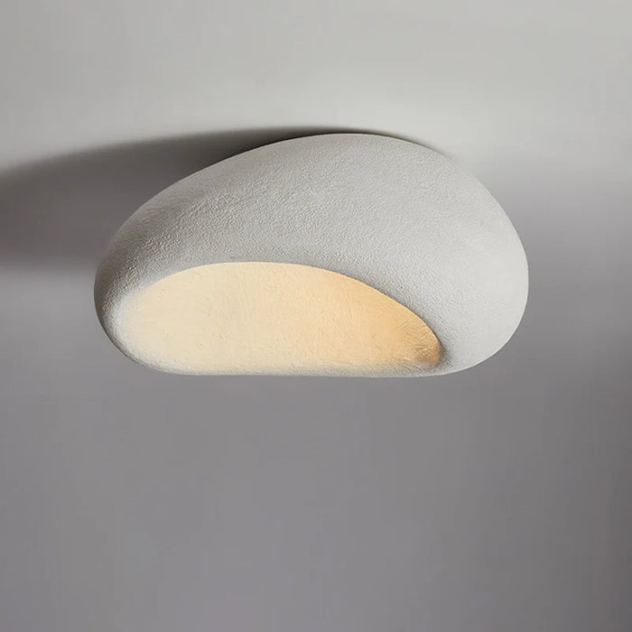 LED-Deckenleuchte im Wabi-Sabi-Stil – dekorative Deckenleuchte mit organischer Form